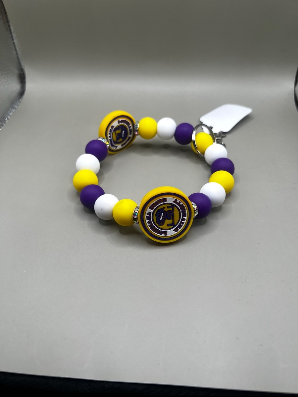 Beaded Keyring keychain - Picture 5 of 16